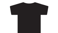 Apparel Programs Graphic of a Black T-Shirt
